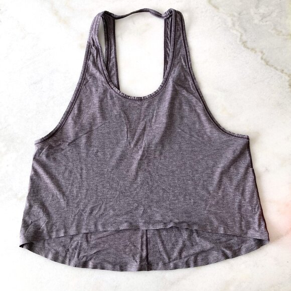 Lululemon Intended Tank (heathered black currant) heathered purple (size 10) - Picture 5 of 7